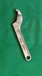 KING DICK ADJUSTABLE 6 INCH "C" SPANNER HOOK WRENCH