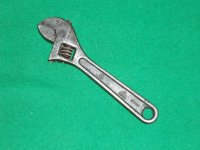 RARE MADE IN ENGLAND 1943 4 INCH ADJUSTABLE WRENCH