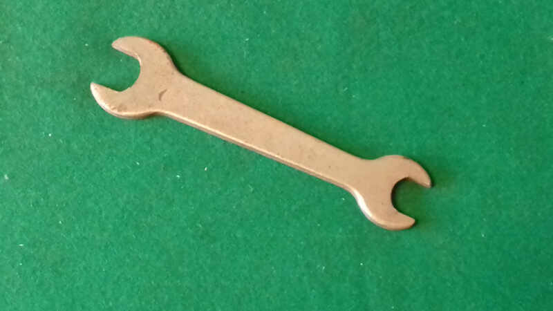 ARIEL TOOLKIT SPANNER SMALL SPANNER 5/16 X 1/4W - Click Image to Close