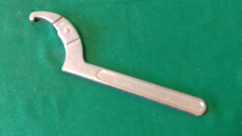 BRITOOL ADJUSTABLE HOOK / C SPANNER / WRENCH 3152 - Click Image to Close