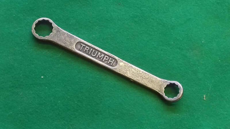 TRIUMPH TOOLKIT RING SPANNER D370 - Click Image to Close