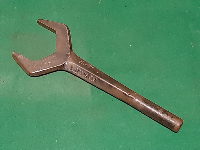 VINTAGE FORDSON / ENFO TRACTOR HUB NUT SPANNER - Click Image to Close