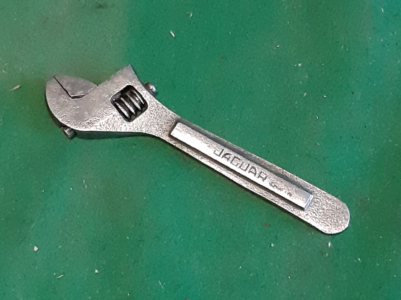 JAGUAR TOOLKIT 4 INCH ADJUSTABLE SPANNER WRENCH GARRINGTONS - Click Image to Close