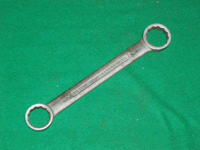 GARRINGTONS JAY SERIES FLAT RING SPANNER 1/2 X 9/16W - Click Image to Close