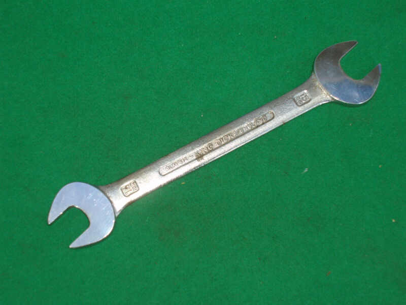 KING DICK METRIC OPEN END SPANNER 14 X 15MM - Click Image to Close