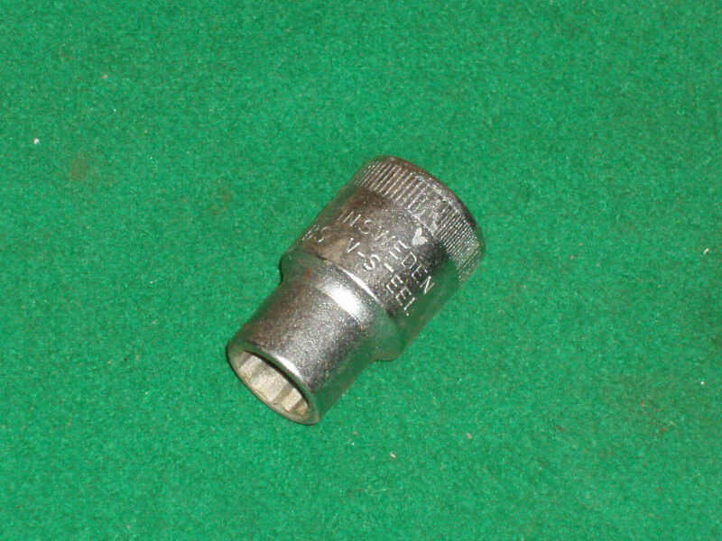 BAHCO SWEDEN 1/2 INCH DRIVE WHITWORTH SOCKET 3/16W NOS - Click Image to Close