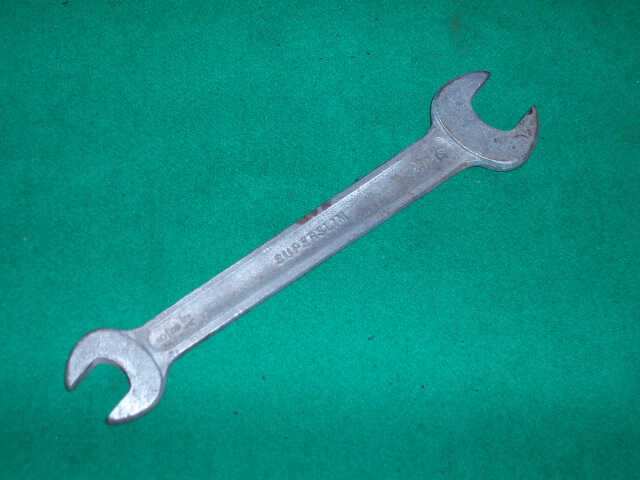 TRIUMPH TR TOOLKIT TW 5/8 X 3/4 AF SPANNER CAD PLATED - Click Image to Close