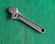 DAIMLER TOOLKIT 4 INCH ADJUSTABLE SPANNER WRENCH BAHCO DAIMLER TOOLKIT 4 INCH ADJUSTABLE SPANNER WRENCH BAHCO