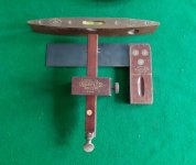 MARPLES MARKING GAUGE, LEVEL AND SQUARE VGC MARPLES MARKING GAUGE, LEVEL AND SQUARE VGC