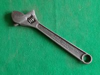 G503 TOOLKIT PRE 1943 ADJUSTABLE SPANNER / WRENCH DIAMALLOY G503 TOOLKIT PRE 1943 ADJUSTABLE SPANNER / WRENCH DIAMALLOY