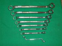 GORDON DEEP TYPE AF SIZE RING SPANNER SET 5/16 X 1 INCH AF GORDON DEEP TYPE AF SIZE RING SPANNER SET 5/16 X 1 INCH AF