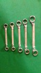 BEDFORD SHORT TYPE AF SHORT TYPE RING SPANNER SET BEDFORD SHORT TYPE AF SHORT TYPE RING SPANNER SET