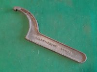 ROLLS-ROYCE TOOLKIT C SPANNER F51754 FOR SHOCK ABSORBER NUT ROLLS-ROYCE TOOLKIT C SPANNER F51754 FOR SHOCK ABSORBER NUT