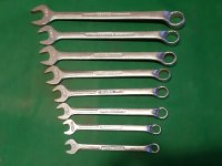 GEDORE (GERMANY) AF COMBINATION SPANNER SET 3/8 TO 7/8AF VGC GEDORE (GERMANY) AF COMBINATION SPANNER SET 3/8 TO 7/8AF VGC