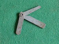 AUSTIN TYPE FEELER GAUGE SP 020 / TC 012 AUSTIN TYPE FEELER GAUGE SP 020 / TC 012