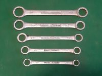 GORDON AF SIZE FLAT RING SPANNER SET GORDON AF SIZE FLAT RING SPANNER SET