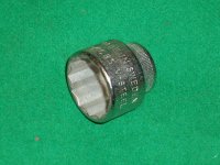 BAHCO SWEDEN 3/8 INCH DRIVE WHITWORTH SOCKET 1/2W NOS BAHCO SWEDEN 3/8 INCH DRIVE WHITWORTH SOCKET 1/2W NOS
