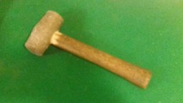 CLASSIC CAR TOOLKIT LEAD KNOCK OFF HAMMER CLASSIC CAR TOOLKIT LEAD KNOCK OFF HAMMER