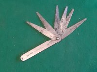ROLLS-ROYCE LTD 20HP CHASSIS FEELER GAUGE SET ROLLS-ROYCE LTD 20HP CHASSIS FEELER GAUGE SET