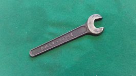 ROLLS-ROYCE SINGLE END SPANNER / WRENCH F51964 ROLLS-ROYCE SINGLE END SPANNER / WRENCH F51964