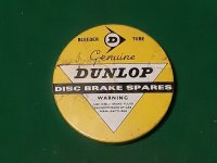 CLASSIC JAGUAR MK2 DUNLOP BRAKE BLEED TIN & TUBE CLASSIC JAGUAR MK2 DUNLOP BRAKE BLEED TIN & TUBE