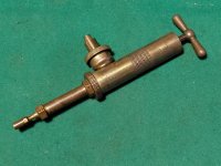 VINTAGE AUSTIN SEVEN BRASS ENOTS GREASE GUN BT37 / 38 VINTAGE AUSTIN SEVEN BRASS ENOTS GREASE GUN BT37 / 38