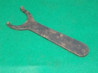 NORTON TOOLKIT FORK BUSH PEG SPANNER...RARE NORTON TOOLKIT FORK BUSH PEG SPANNER...RARE