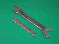 VINTAGE RENAULT TOOLKIT SPANNERS VINTAGE RENAULT TOOLKIT SPANNERS