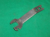 CLASSIC BSA TOOLKIT CRANKED SPANNER GOLD STAR B31 M20 CLASSIC BSA TOOLKIT CRANKED SPANNER GOLD STAR B31 M20