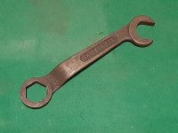 PRE WAR TRIUMPH CAR TOOLKIT BRONZE SPANNER PRE WAR TRIUMPH CAR TOOLKIT BRONZE SPANNER