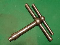 VINTAGE ROLLS-ROYCE MERLIN TAPPET ADJUSTER TOOL E32755 VINTAGE ROLLS-ROYCE MERLIN TAPPET ADJUSTER TOOL E32755