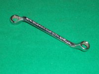 OLDER TYPE KING DICK AF RING SPANNER 7/16 X 1/2 AF NOS OLDER TYPE KING DICK AF RING SPANNER 7/16 X 1/2 AF NOS