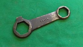 VINTAGE LEVIS MOTORCYCLE SPANNER VINTAGE LEVIS MOTORCYCLE SPANNER