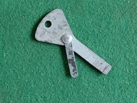 GENUINE LUCAS IGNITION SCREWDRIVER / GAUGE ALLOY RIVET TYPE GENUINE LUCAS IGNITION SCREWDRIVER / GAUGE ALLOY RIVET TYPE