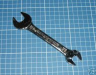 SHORT KING DICK METRIC OPEN END SPANNER 13 X 17MM SHORT KING DICK METRIC OPEN END SPANNER 13 X 17MM