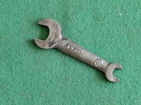 SMALL ROLLS-ROYCE SPANNER 3BA X 1/4 F9881 SMALL ROLLS-ROYCE SPANNER 3BA X 1/4 F9881